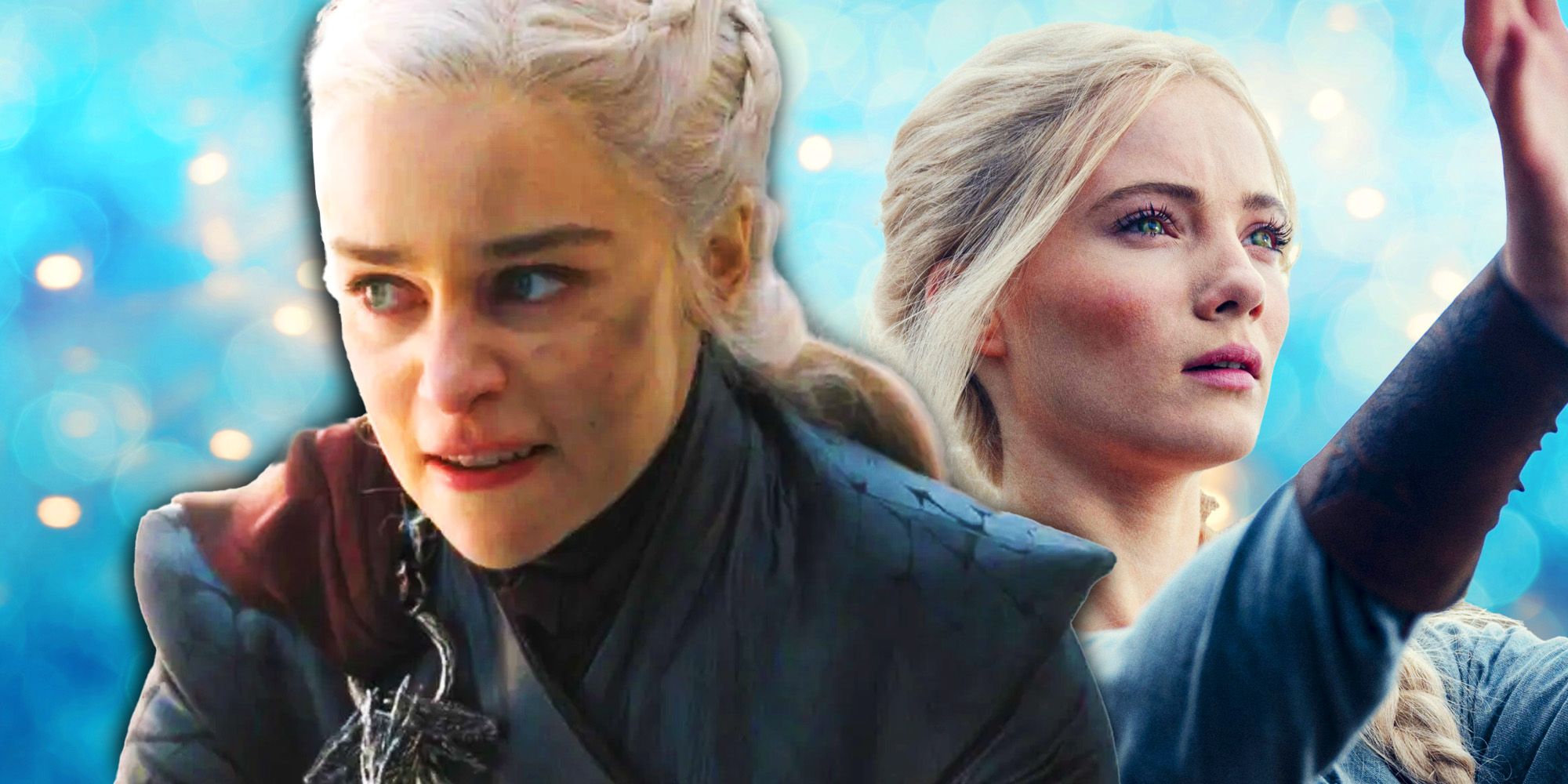 Ciri from The Witcher and Daenerys from Game of Thrones season 8