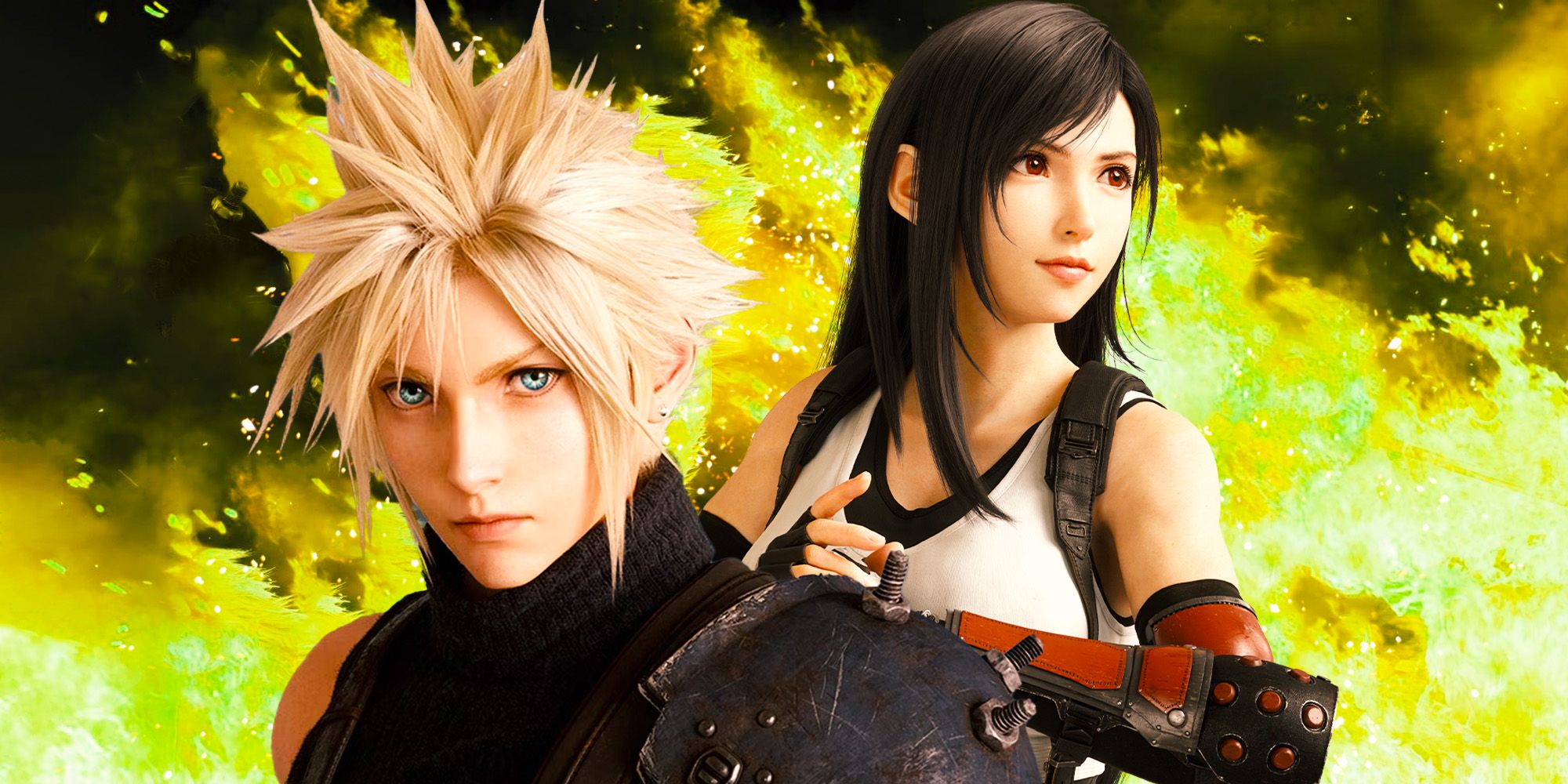 Cloud and Tifa from Final Fantasy 7 Rebirth