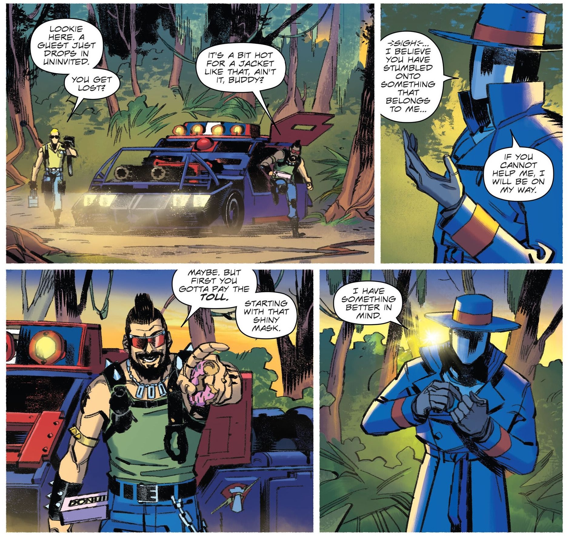 Cobra Commander #2 Dreadnoks confront the Commander