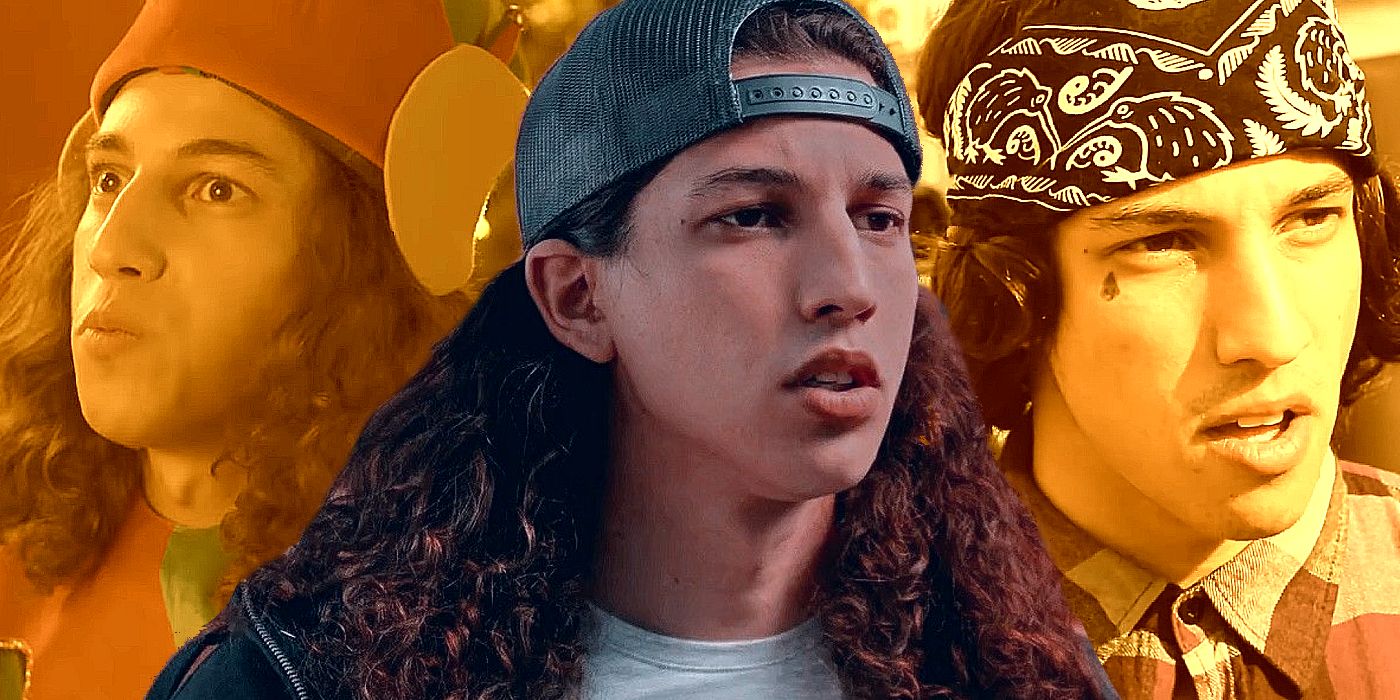 Collage of Benjamin Norris in Unfortunatly Ashly, Never Have I Ever, and Private Dicks.