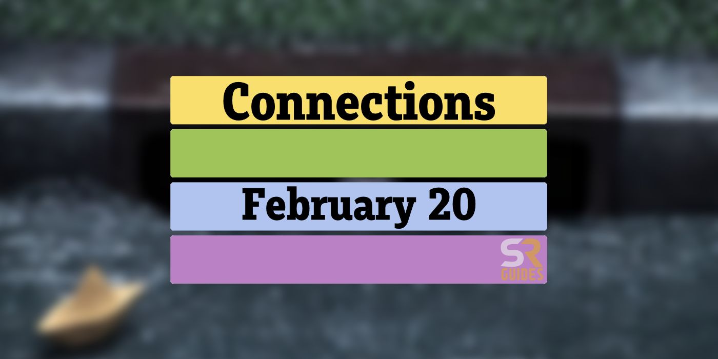 Nowadays’s Connections Solutions & Hints For February 20, 2024 (Puzzle #253)