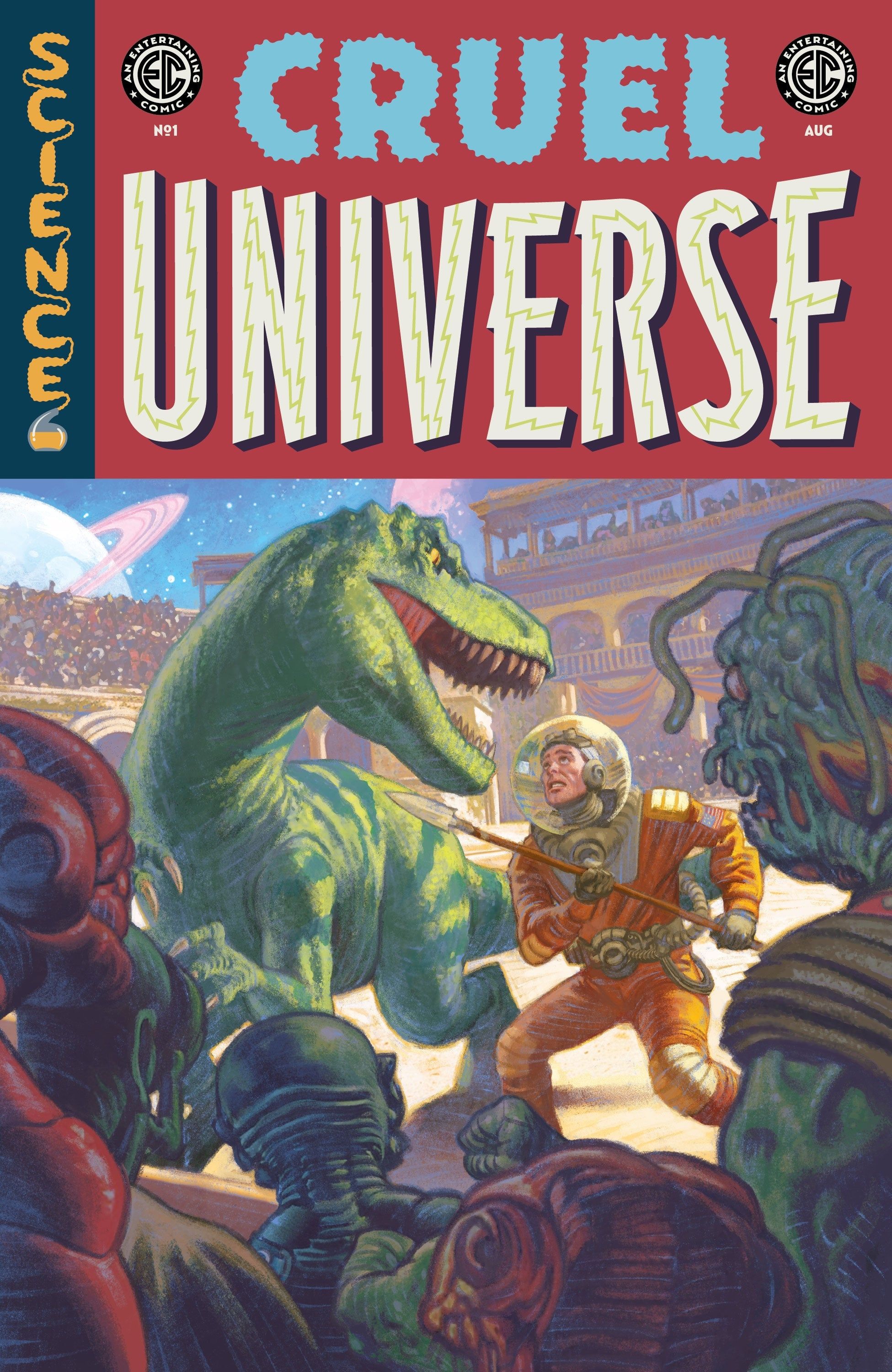 Cruel Universe EC Comics Oni Press Cover