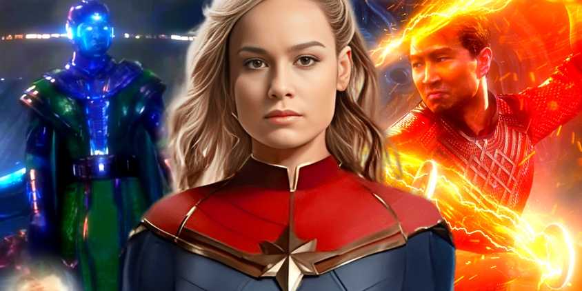 Custom MCU Image With Captain Marvel, Shang-Chi, Kang