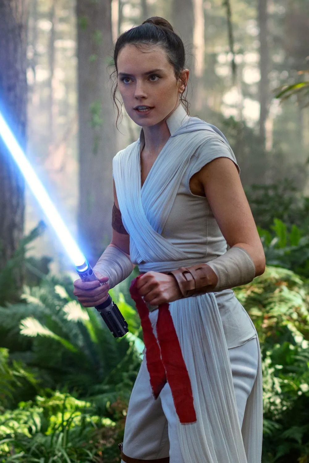 Daisy Ridley como Rey Skywalker em Star Wars: A Ascensão Skywalker