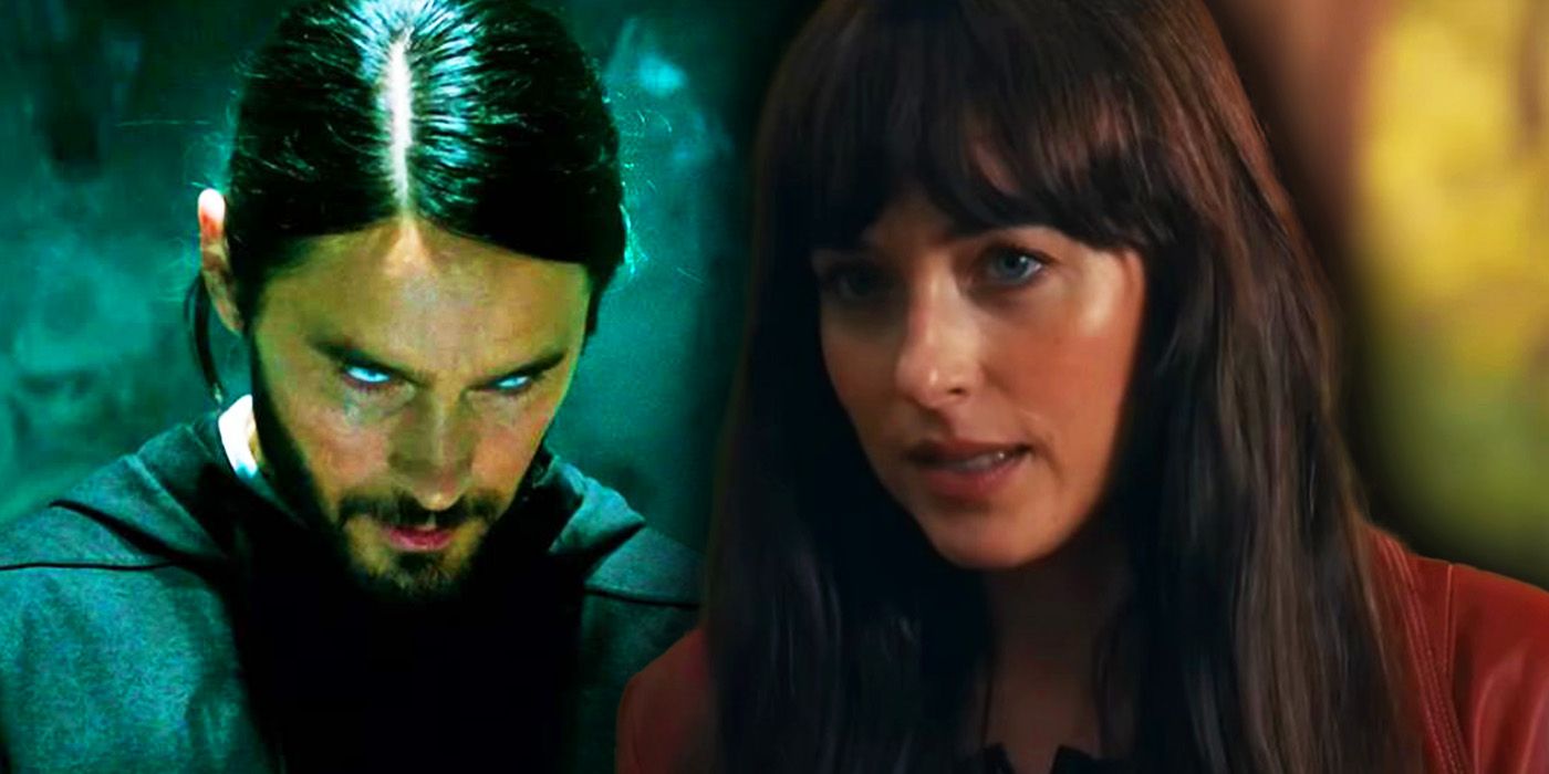 Madame Web de Dakota Johnson e Morbius de Jared Leto na SSU