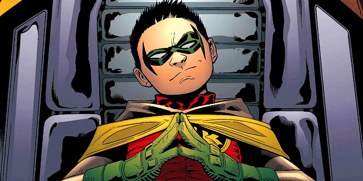 Robin de Damian Wayne sentou-se na DC Comics