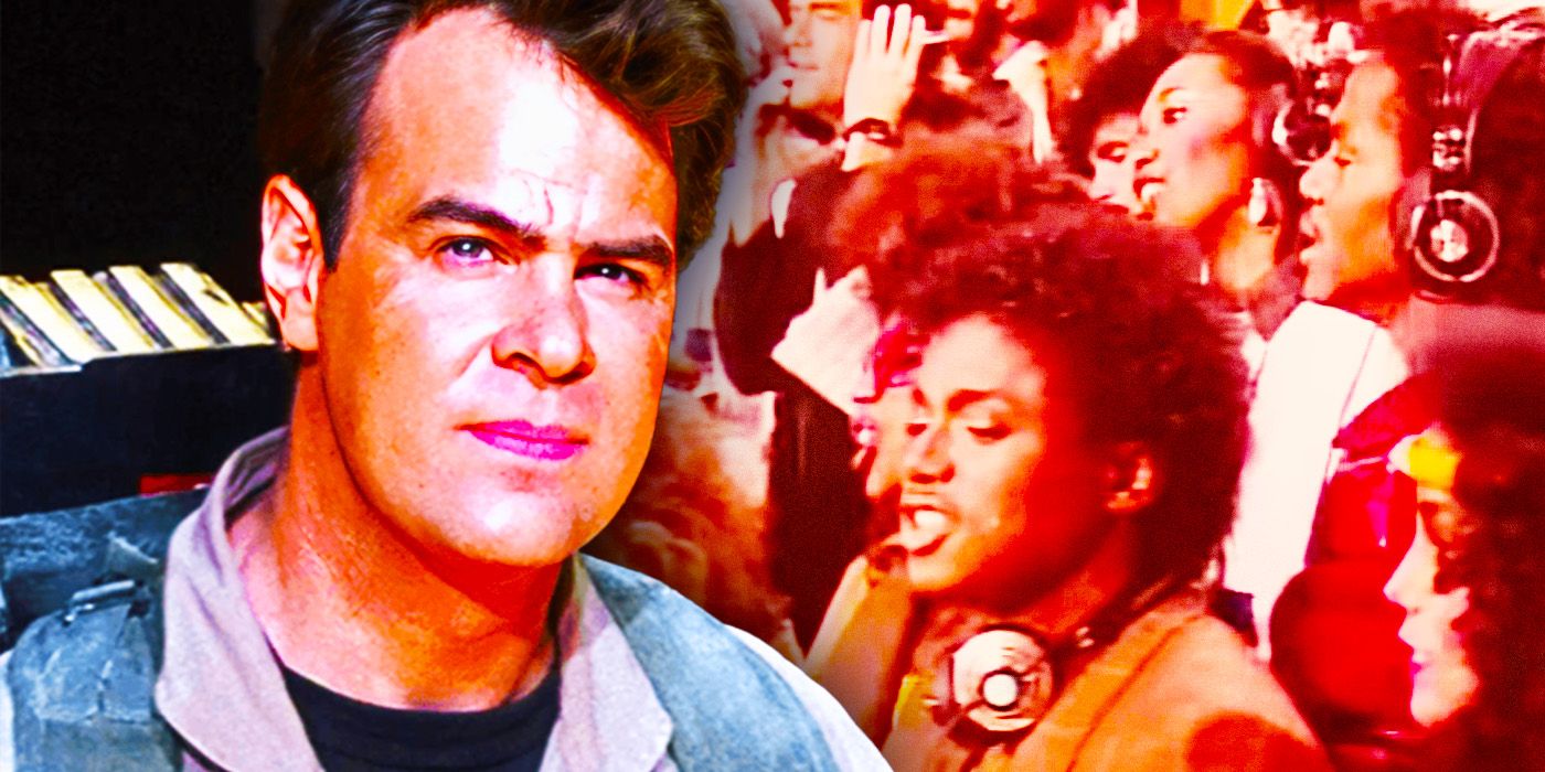 Dan Aykroyd in Ghostbusters and the We are the World music video.