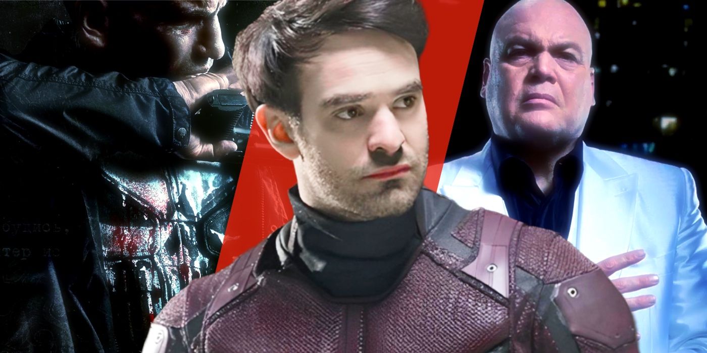 Daredevil MCU Custom Image With Punisher and Kingpin