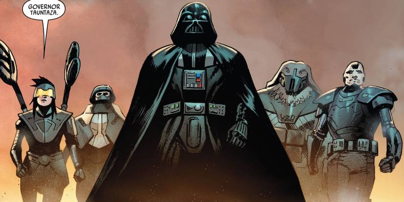 Darth Vader and his army of cyborgs, the MAR Corps.