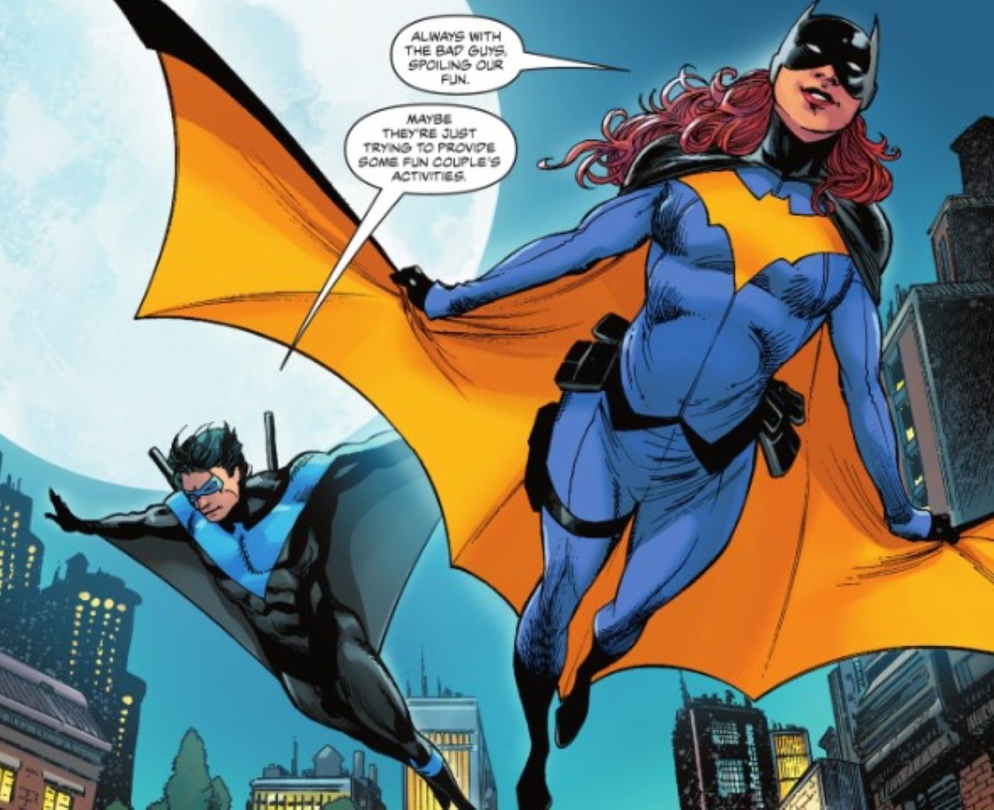 Date Night - DC Valentine's Day Special - Batgirl and Nightwing (2) 