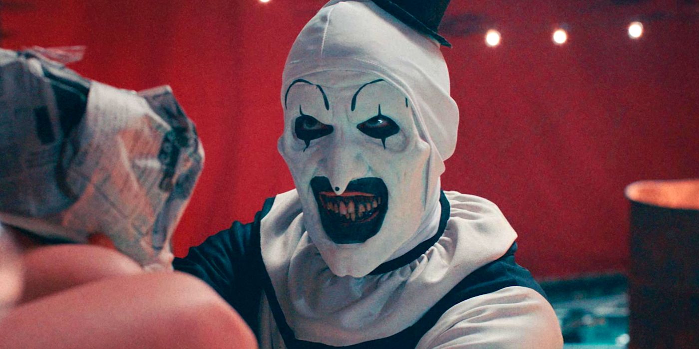 David Howard Thornton as Art the Clown in Terrifier 2