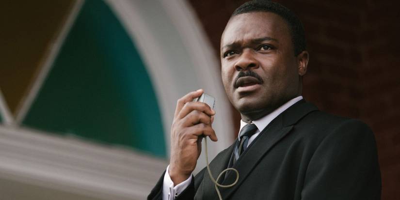 David Oyelowo as Dr. Martin Luther King Jr. in Selma.