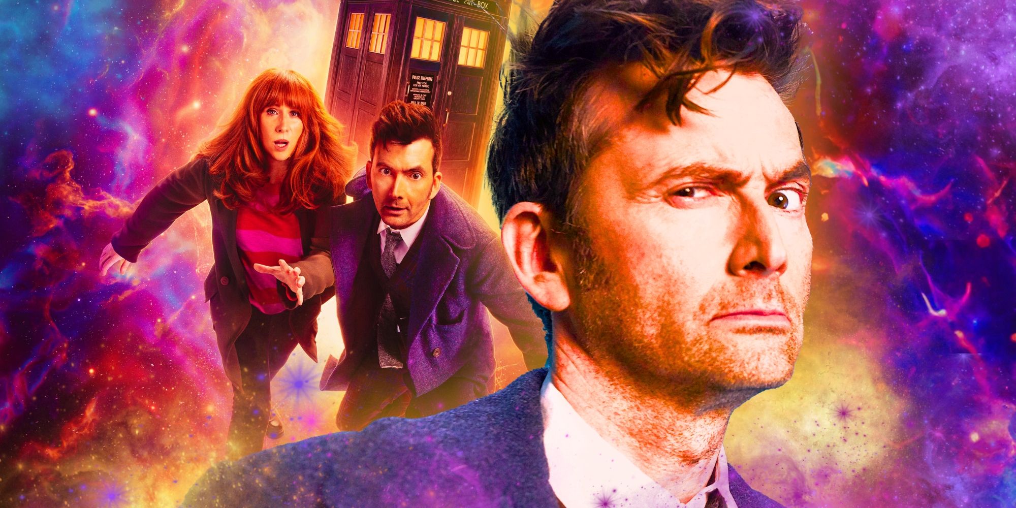A custom image of David Tennant as the Doctor and Catherine Tate as Donna Noble in Doctor Who