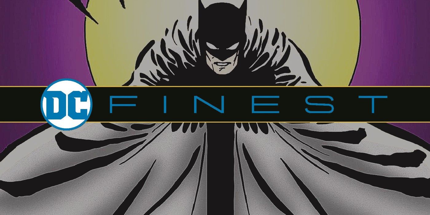 DC Finest Logo with Batman from Year One