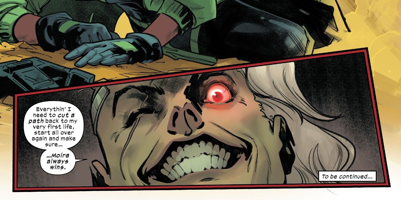 Dead X-Men #1 Moira explica o plano