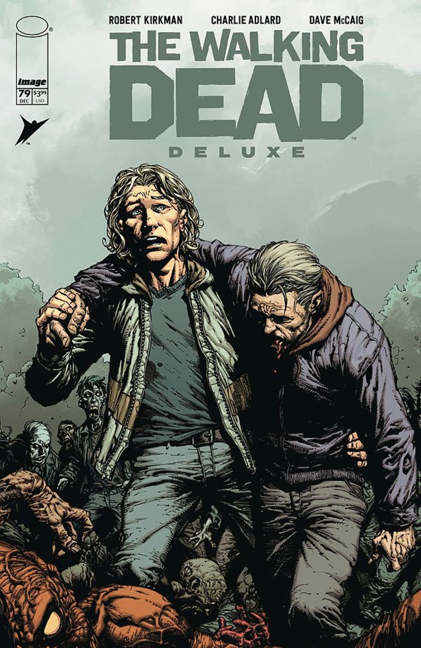 Cover for the deluxe reprinting of Walking Dead #79