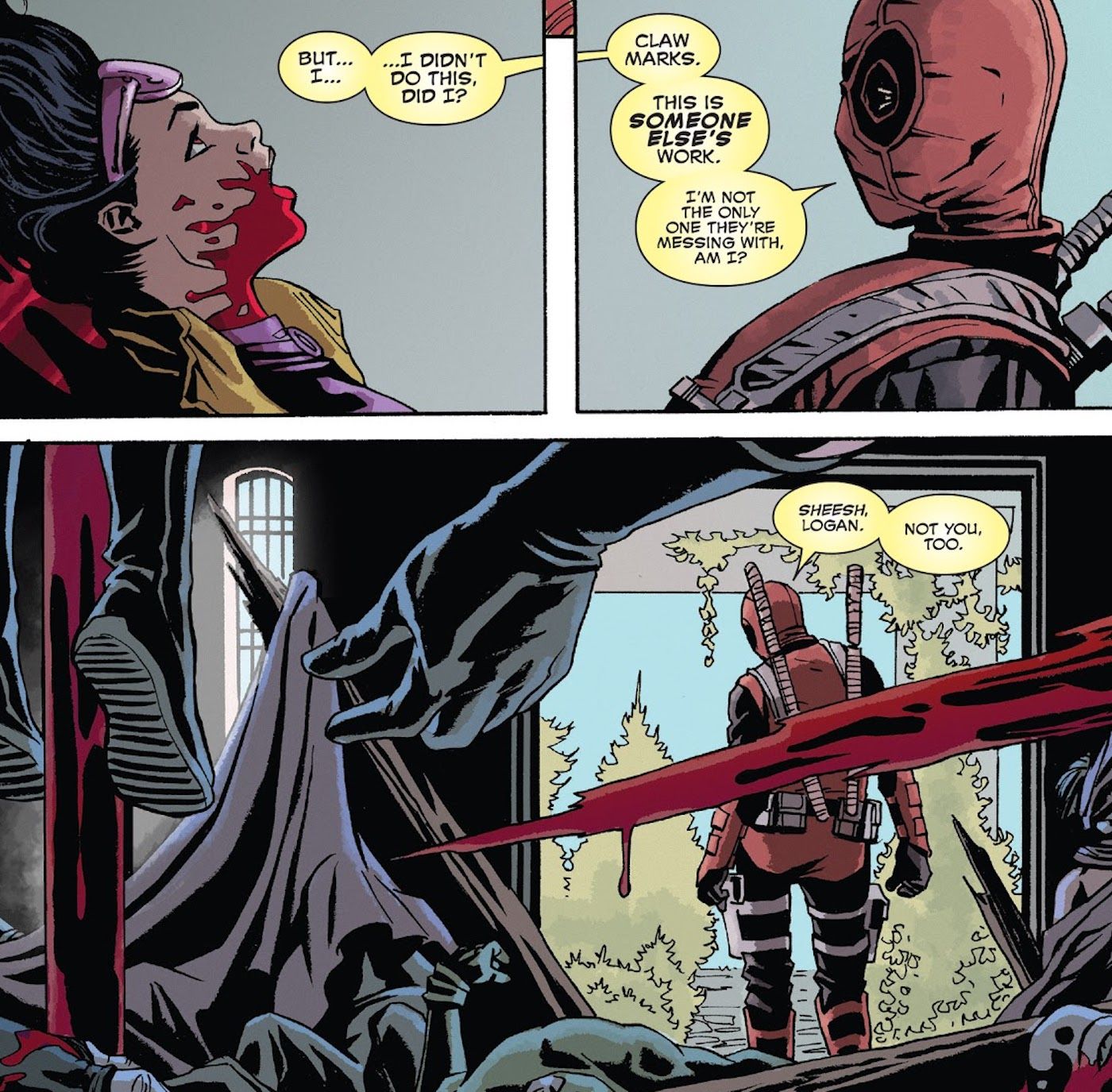 Deadpool encontra os X-Men Mortos