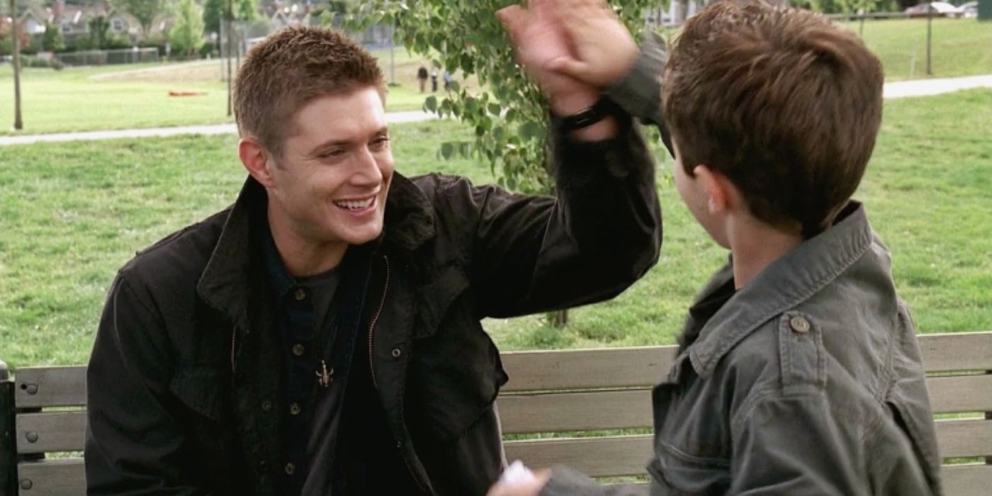 Dean cumprimenta Ben em Supernatural