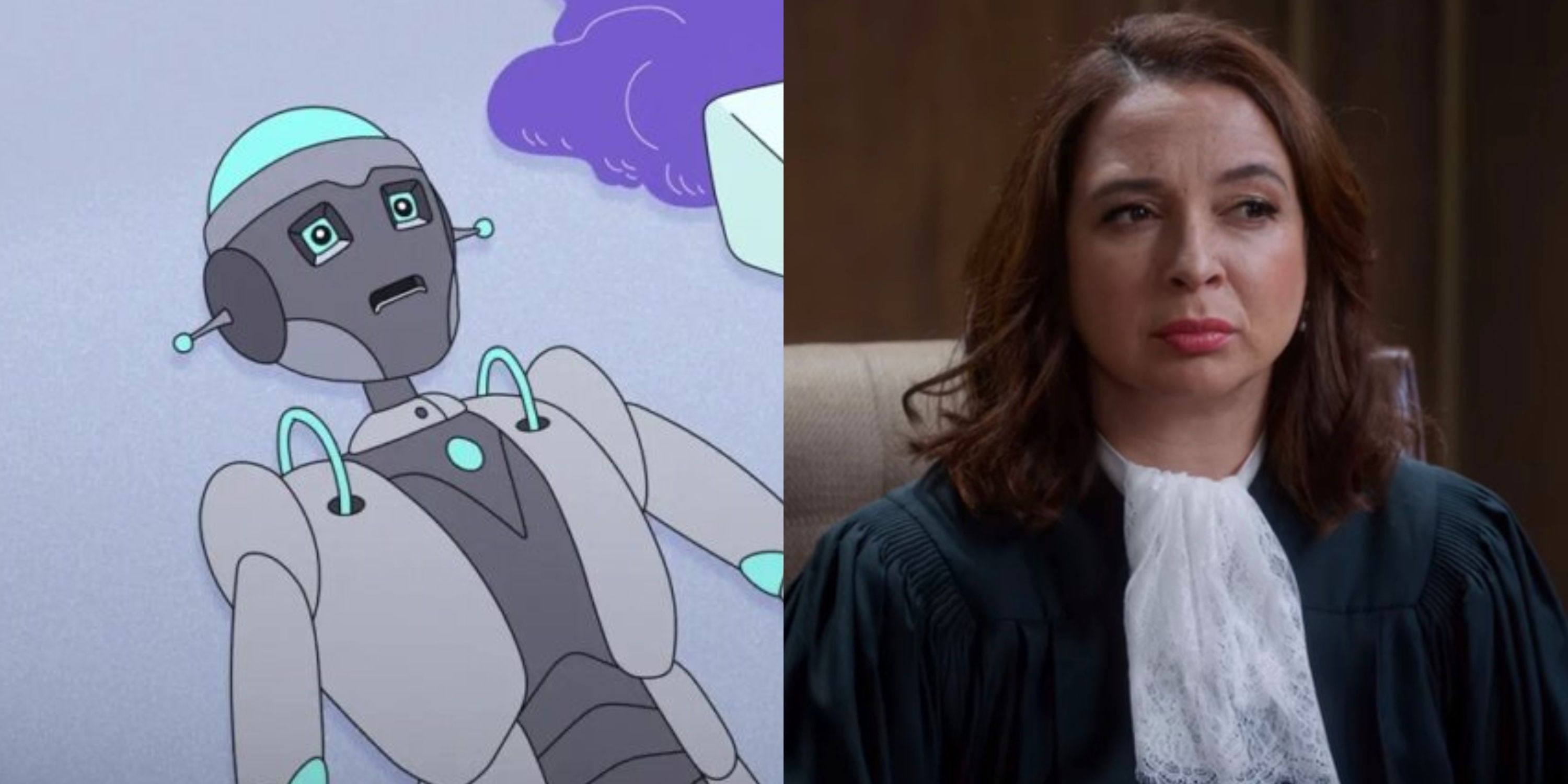 Dr. Vlam em O Segundo Melhor Hospital da Galáxia e Maya Rudolph em The Good Place