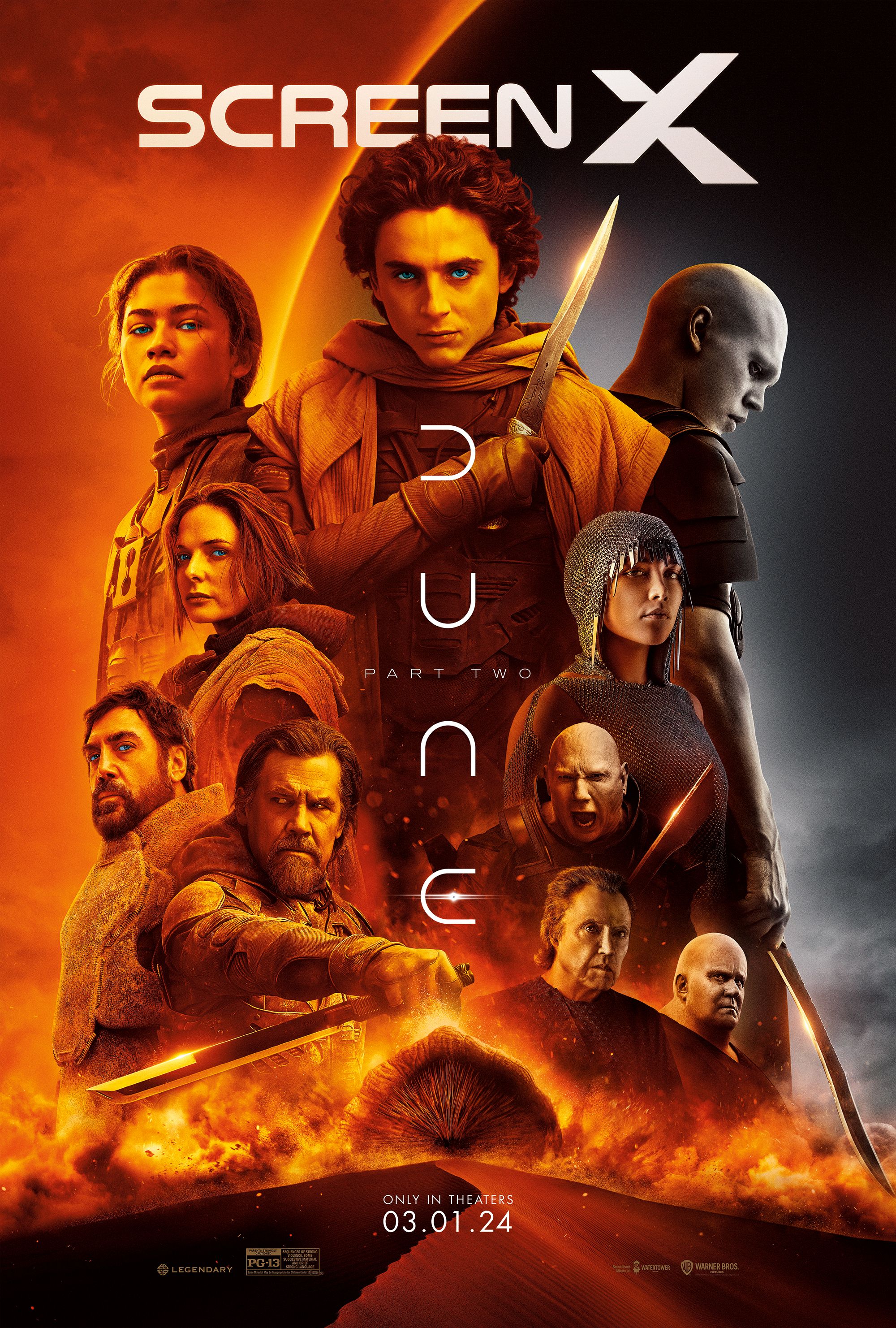 Плакат ScreenX Dune 2 подчеркивает две стороны эпической войны на Арракисе [ЭКСКЛЮЗИВ]