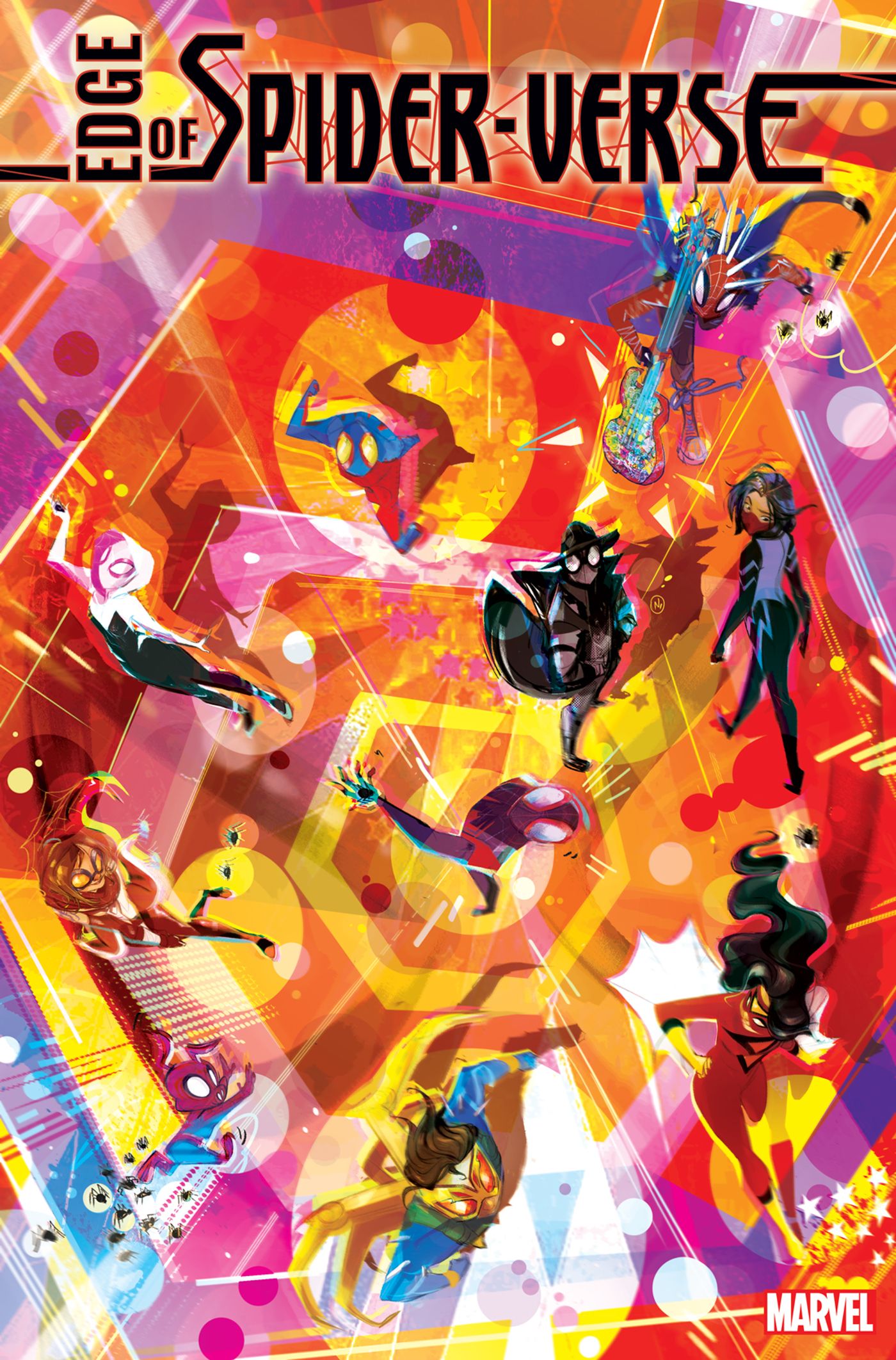 Edge of Spider-Verse #4, capa da variante Baldari