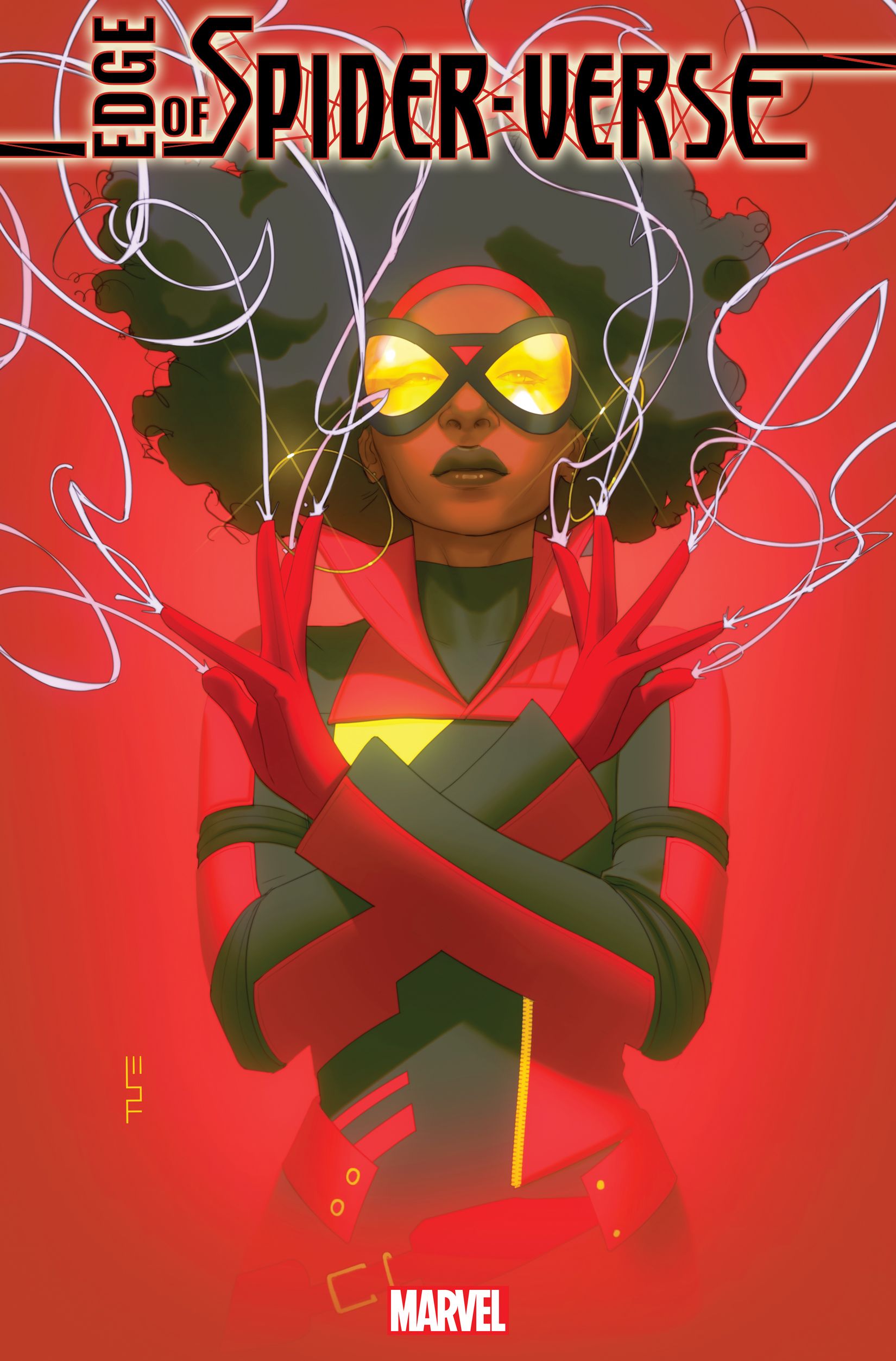 Edge of Spider-Verse #4, capa variante da Forbes com Jessica Drew