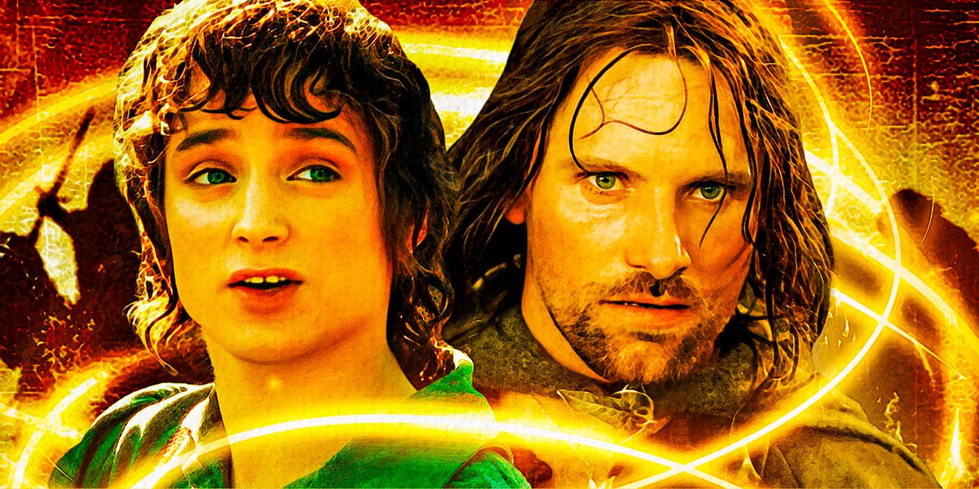 Elijah Wood as Frodo from The Lord of the Rings The Fellowship of the Ring Viggo Mortensen as Aragorn from The Lord of the Rings The Return of the King