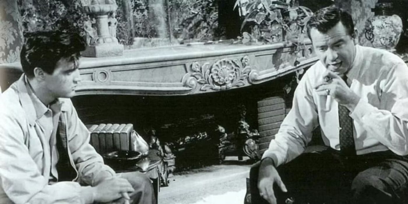 Elvis Presley and Walter Matthau in King Creole