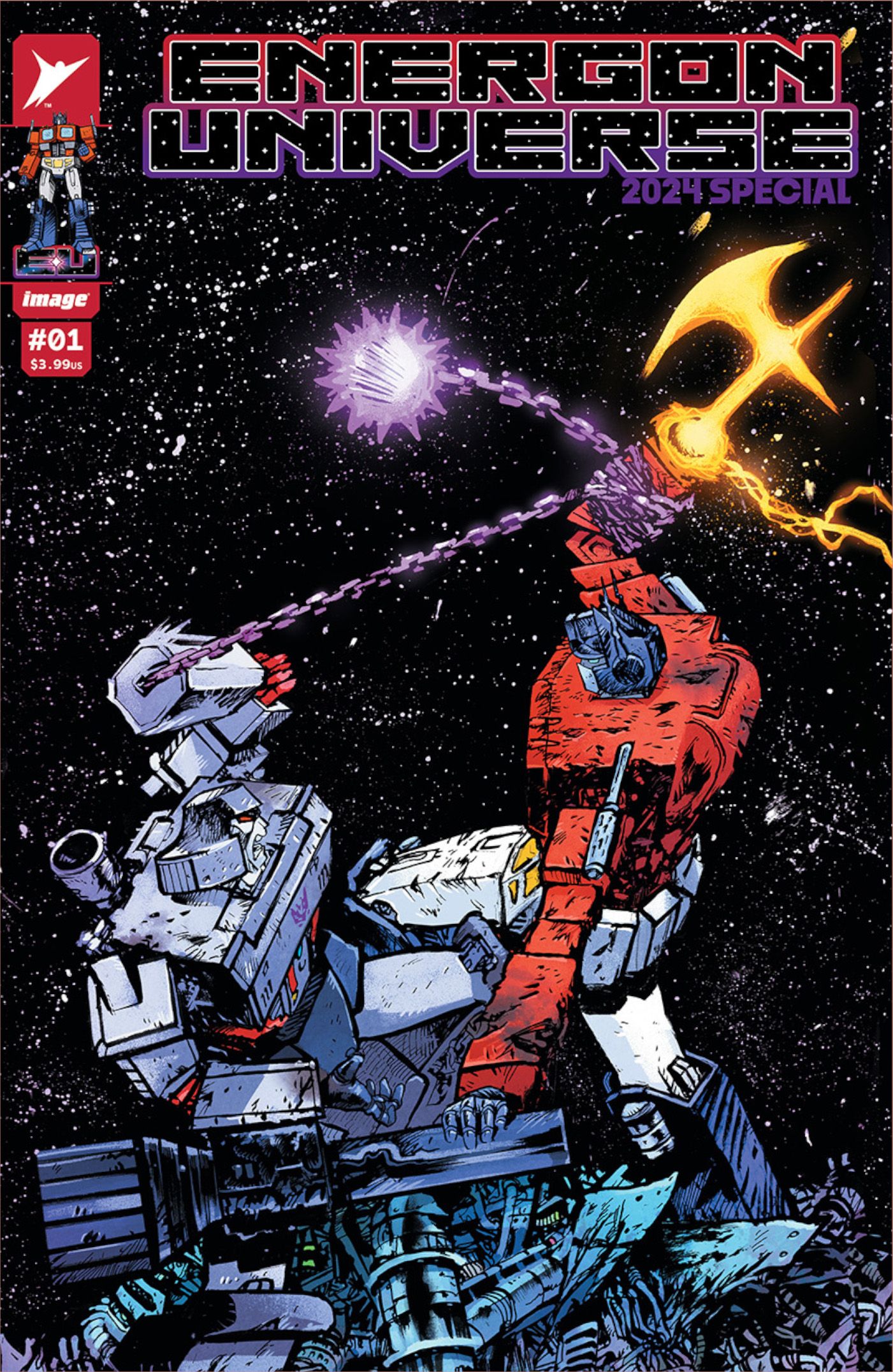 Energon Universe 2024 Special #1 Cover A by Daniel Warren Johnson