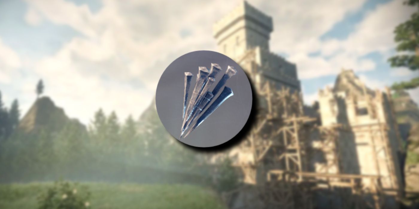 Enshrouded Nails and a blurred background