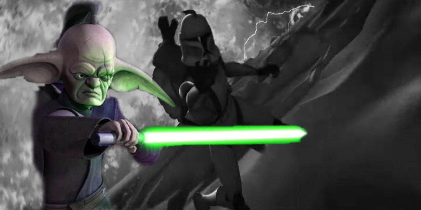 Even Piell and Charger in Star Wars The Clone Wars.