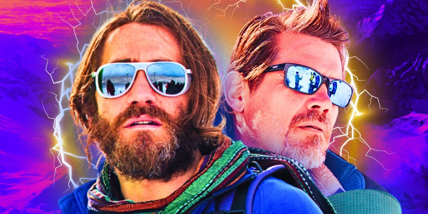 Everest Jake Gyllenhaal and Josh Brolin in sunglasses