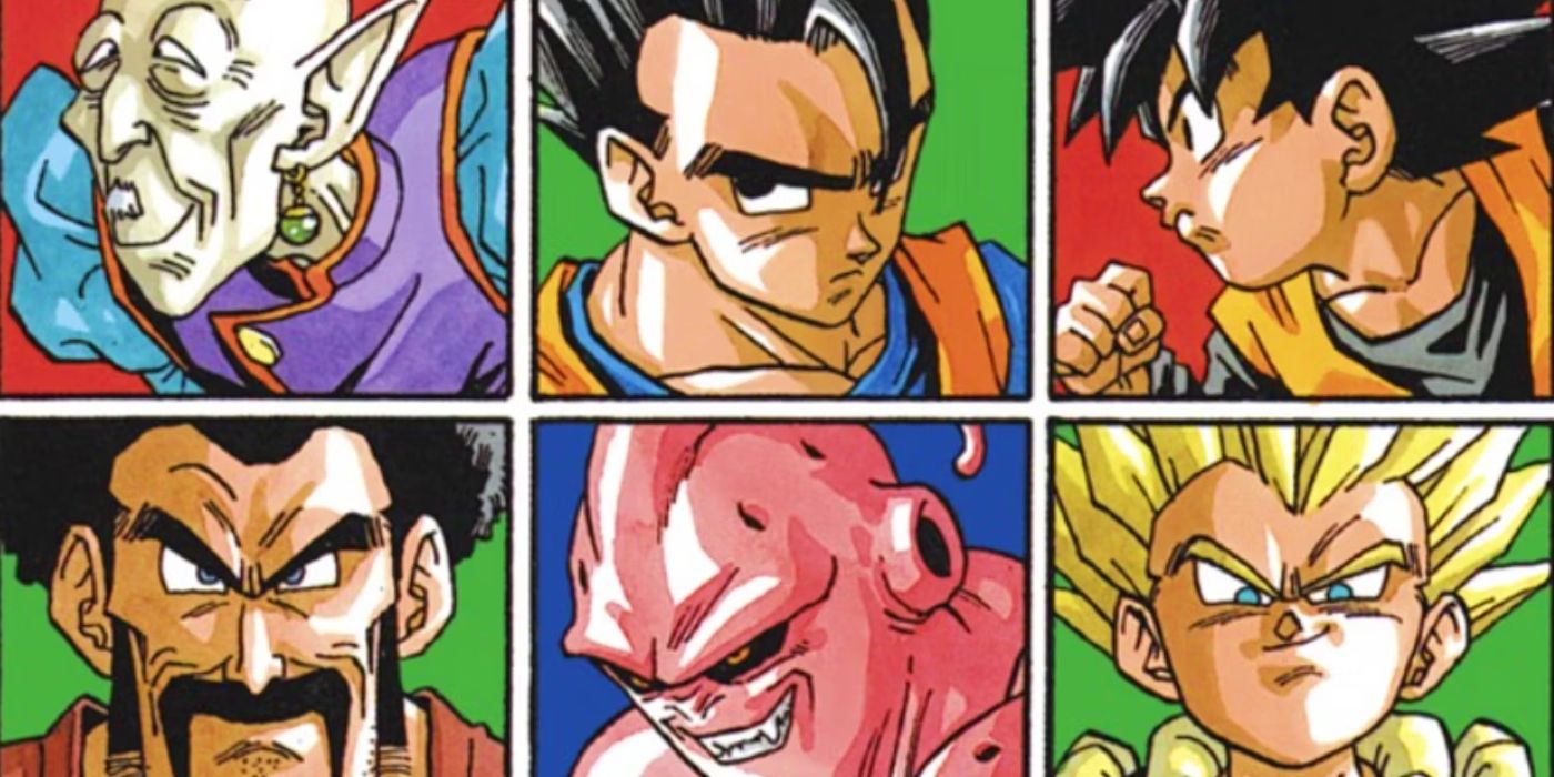 Famous Dragon Ball Cover Depicting a Wide Variety of Characters