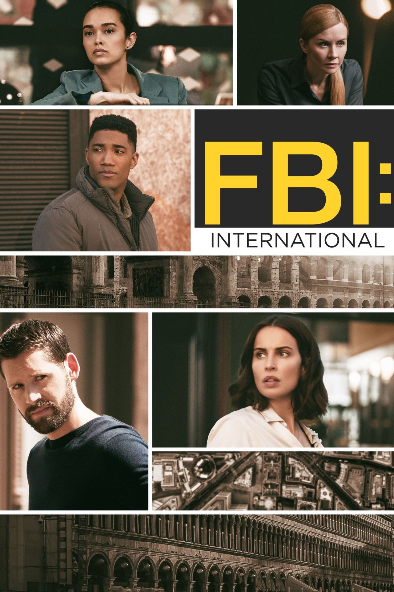 Poster for the television series “FBI International”.