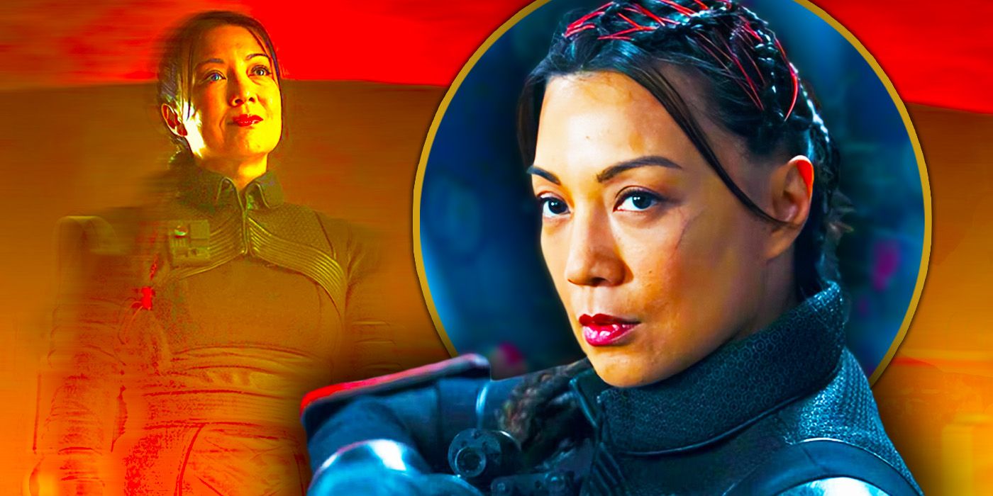 Ming-Na Wen as Fennec Shand in Book of Boba Fett and in The Mandalorian