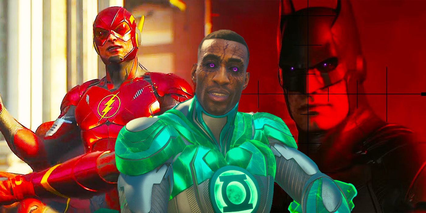 Flash, Green Lantern, Batman from Suicide Squad Kill the Justice League.