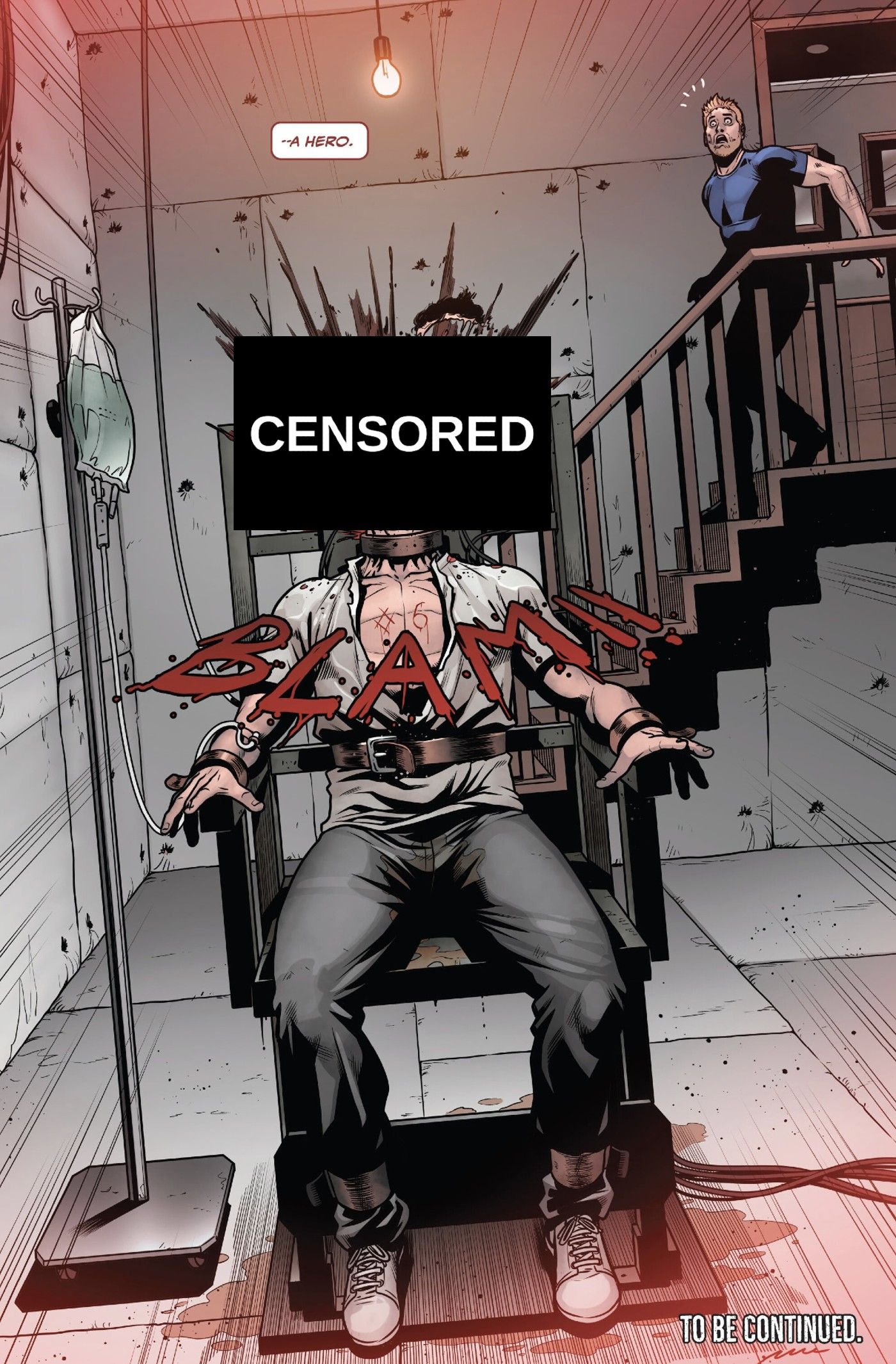 Flash Thompson Blows up a guy’s head