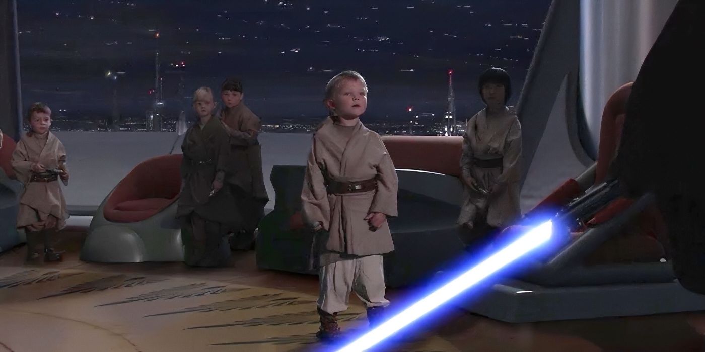 Anakin Skywalker killing a room full of younglings. 