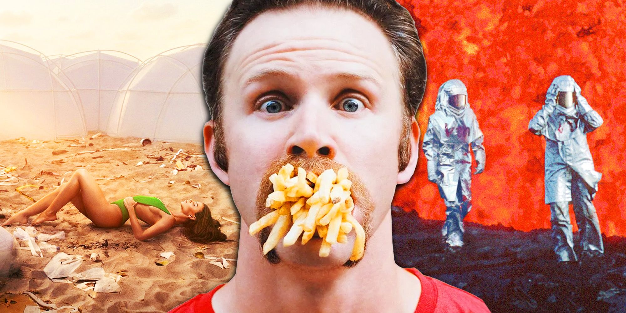 Fyre- The Greatest Party That Never Happened, Supersize Me, and Fire of Love