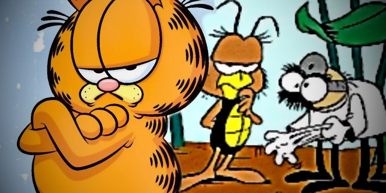 Garfield and Gnorm Gnat by Jim Davis