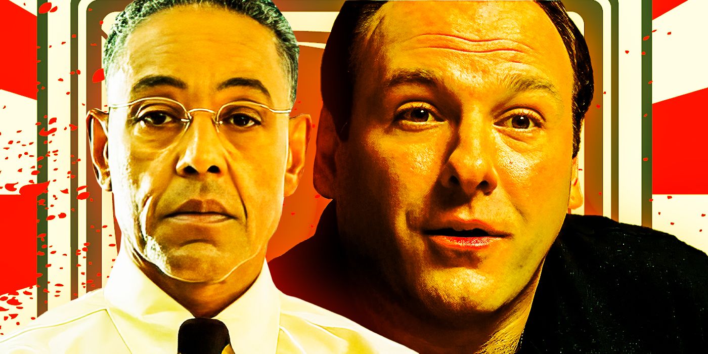 Giancarlo Esposito as Gus Fring from Breaking Bad James Gandolfini as Tony Soprano from The sopranos