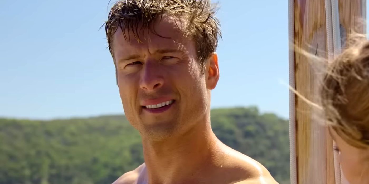Glen Powell as Ben on the Boat in Anyone But You