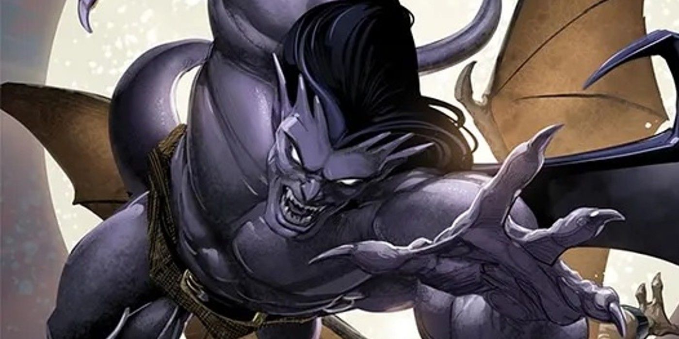 Golias na capa da Gargoyles Quest #1