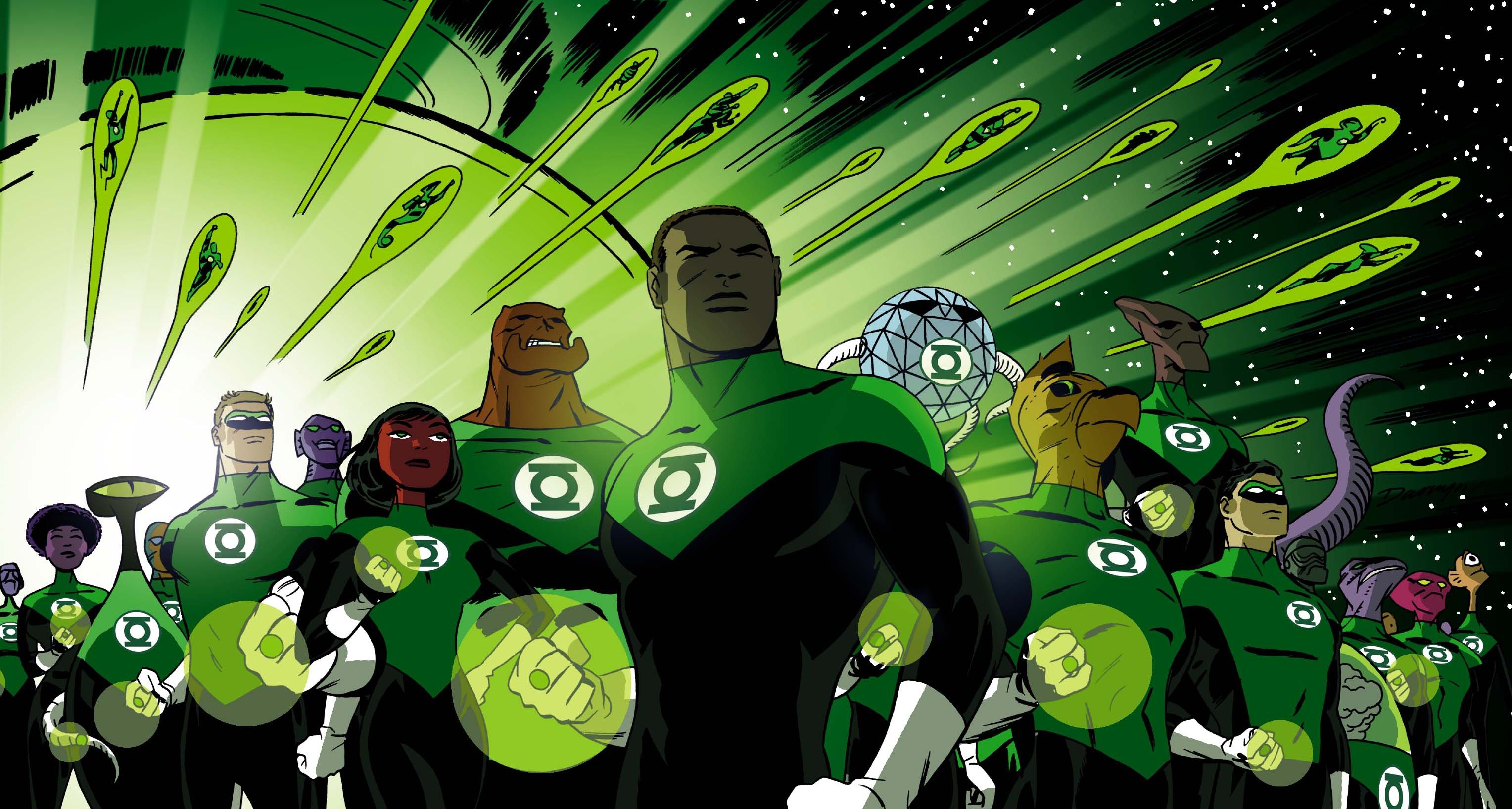 Green Lantern Corps 37 Darwyn Cooke Cover DC