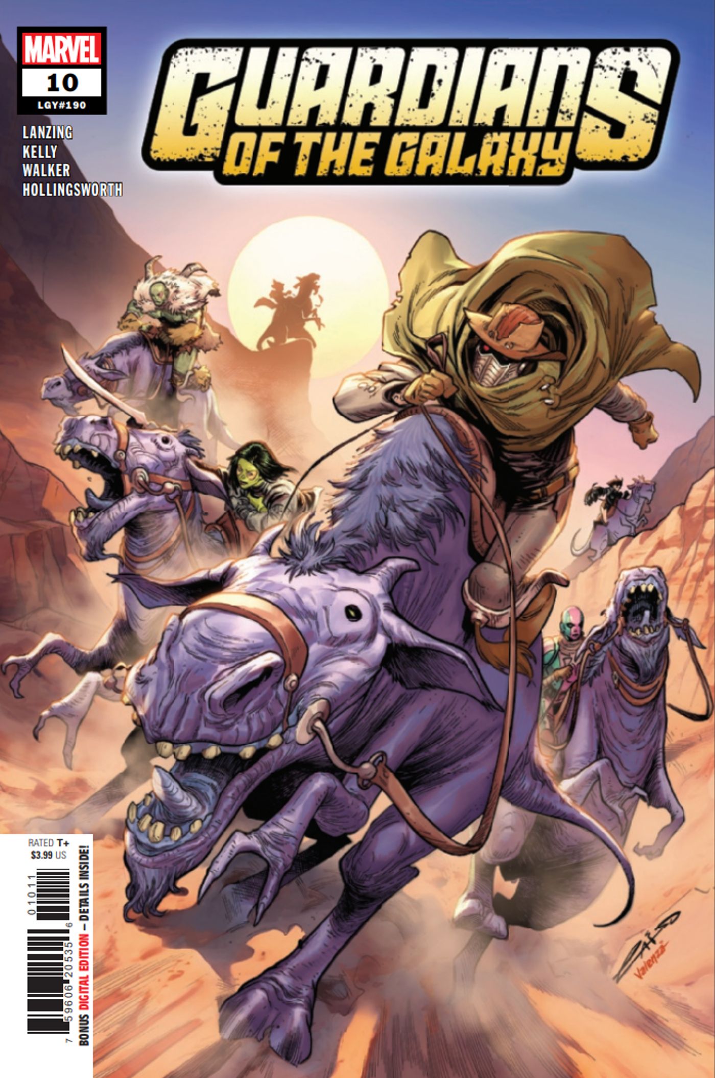 Guardians of the Galaxy #10 Cover Art