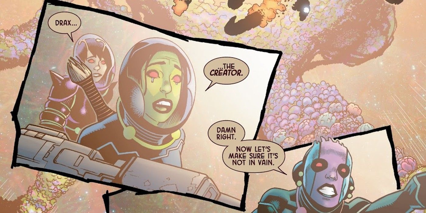 Guardians of the Galaxy react to Drax's death