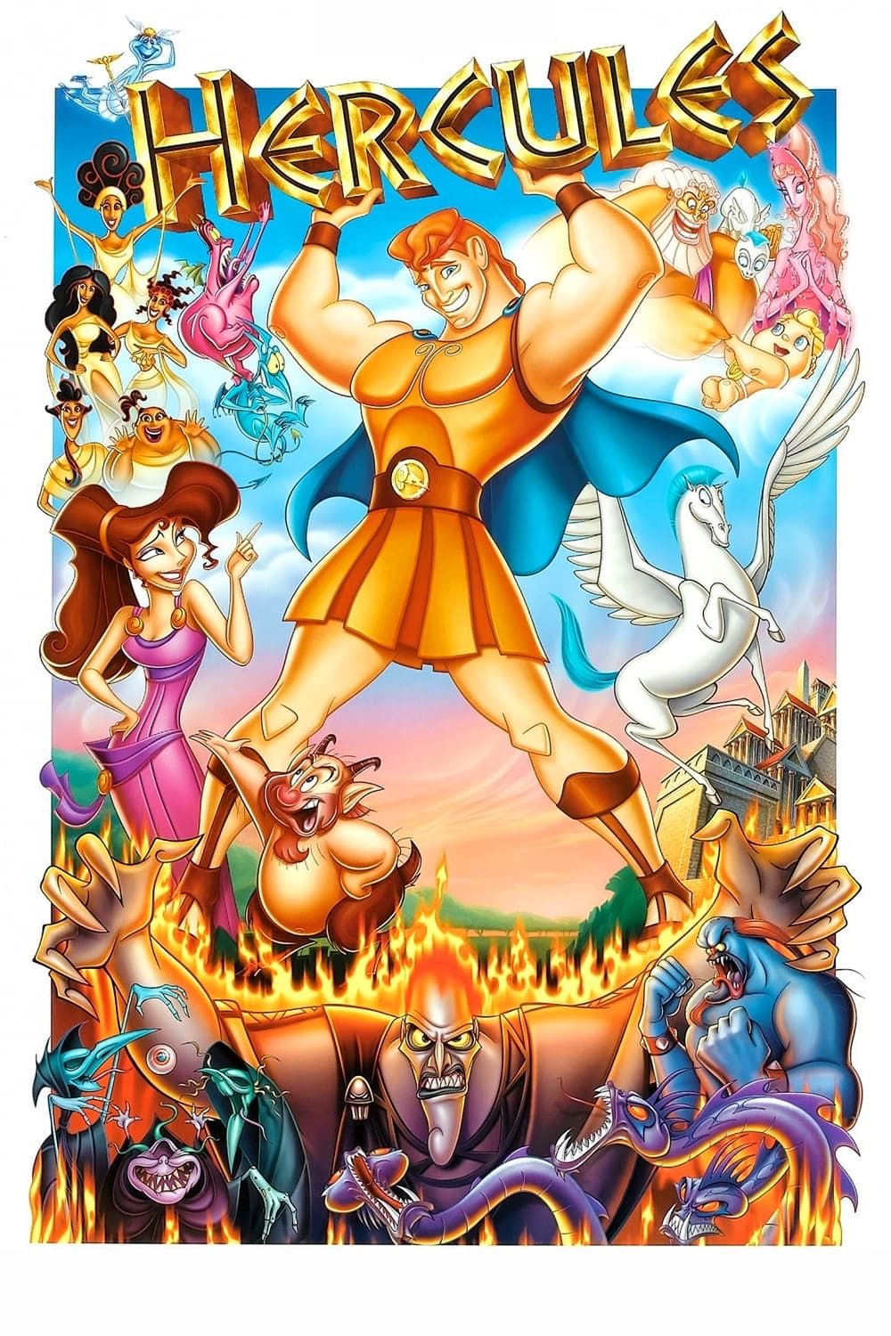 Hercules Disney Movie Poster