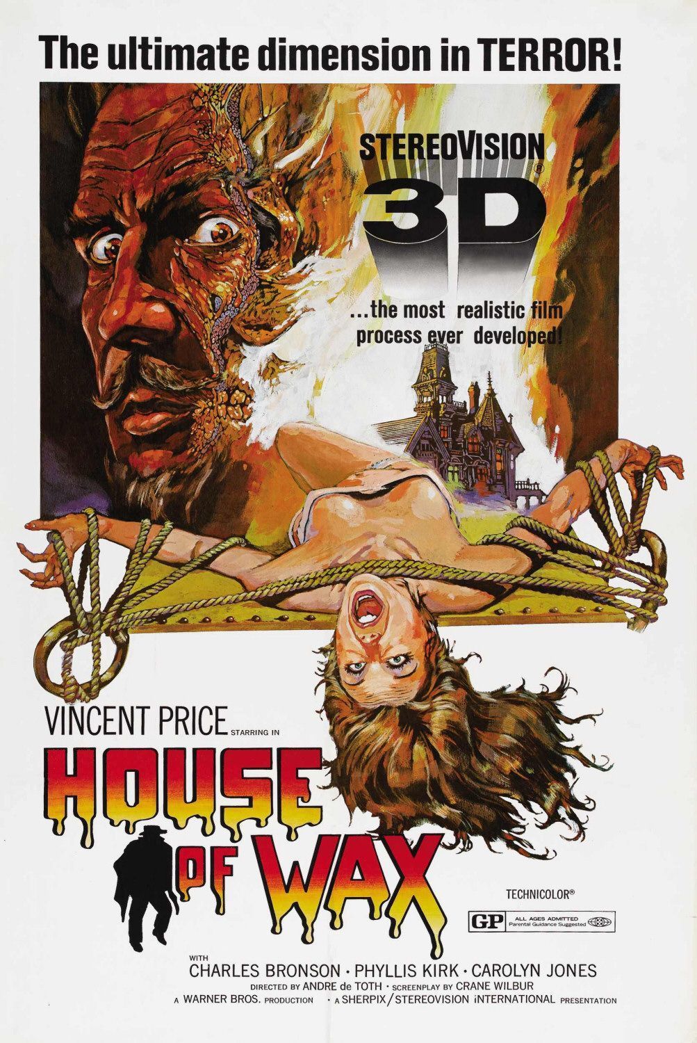 house of wax 1953 film poster