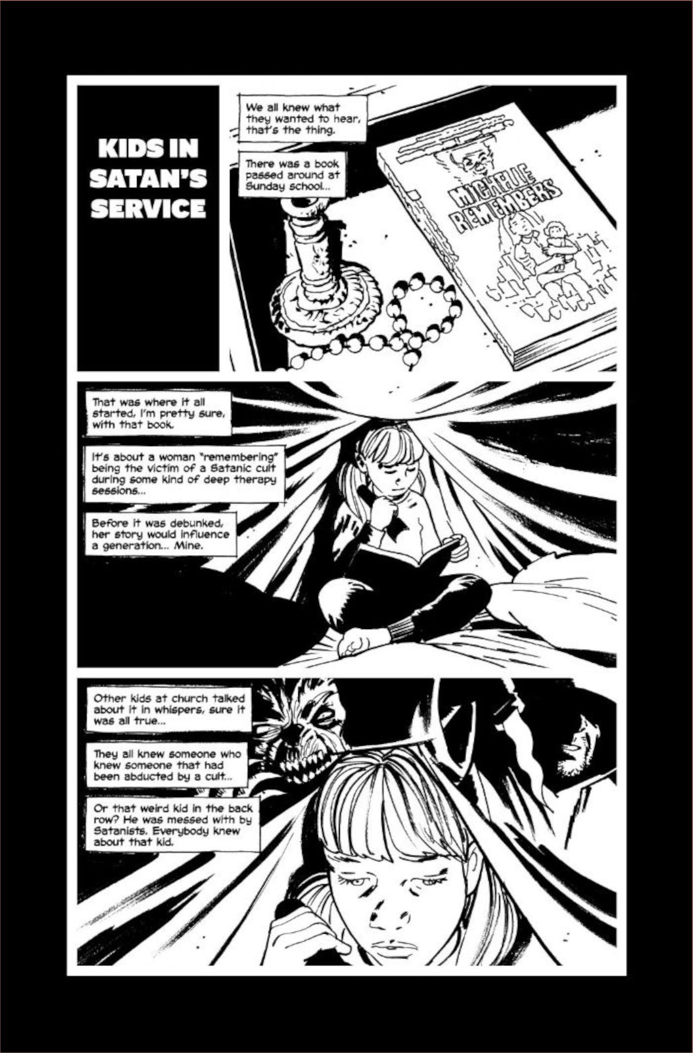 Houses of the Unholy Black and White Preview Page