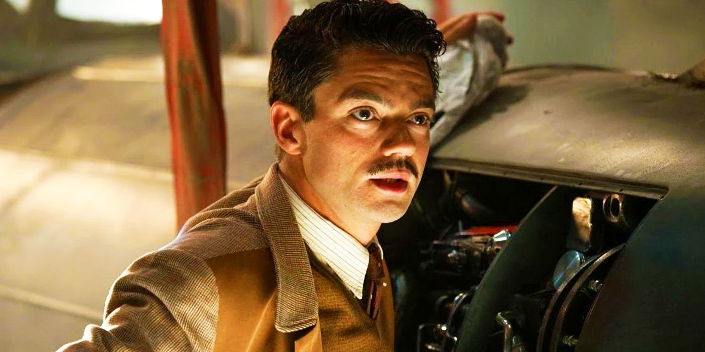 Howard Stark with machinery in the MCU's history